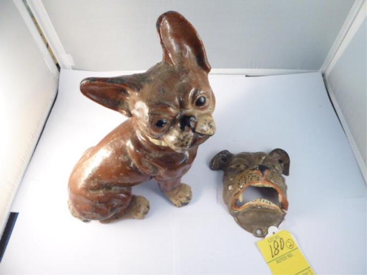 French Bulldog,antique,art,bulldog,auction