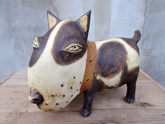 Miniature Bull Terrier,art,bull terrier