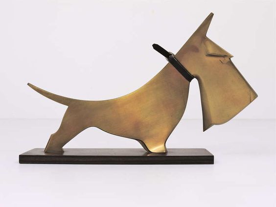 Carl Auböck,scottie,scottish terrier,art,sculpture