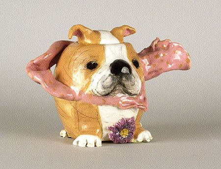 Bulldog,Teapot