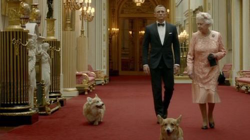 Queen Elizabeth,corgi,James Bond,commercial,olympics,Daniel Craig