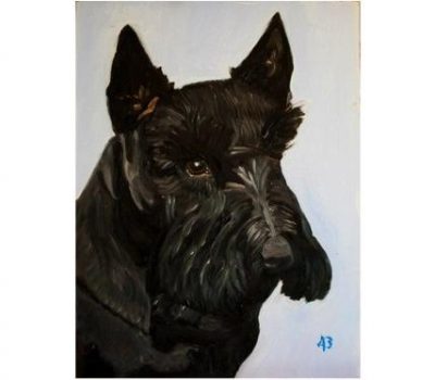 Scottish Terrier,Barney,George W. Bush,painting,art,Jimmy Carter,Ulysses S. Grant,US President