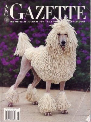 poodle,coat,corded coat,corded poodle,carly,Ch. Somerset Sweet Success,curly poodle,AKC GAZETTE