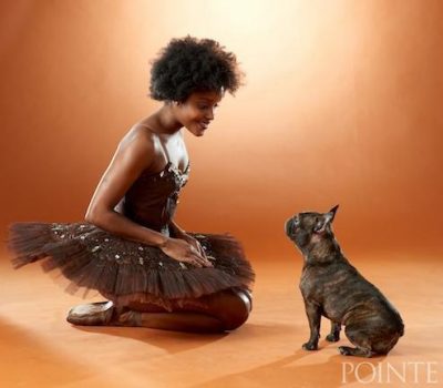 French Bulldog, Frida Kahlo,Ingrid Silva,ballet,Pointe Magazine