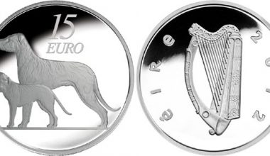 Central Bank of Ireland,Irish Wolfhound,coin