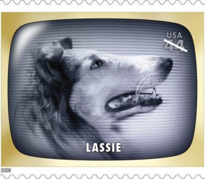 postage stamp,stamp,Lassie,Newfoundland