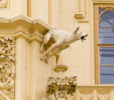 hound,gargoyle,Lednice Castle