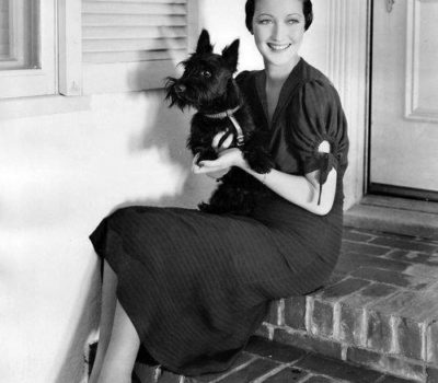 Dorothy Lamour, Scottish Terrier,Dwight D. Eisenhower,