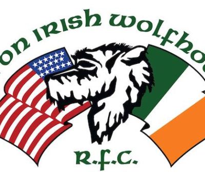 rugby, Irish Wolfhound,mascot,Boston Irish Wolfhounds Rugby Football Club