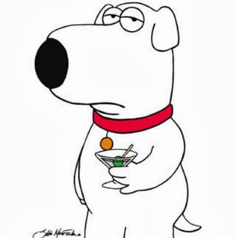 Brian Griffin,cartoon,TV,Family Guy, Labrador Retriever