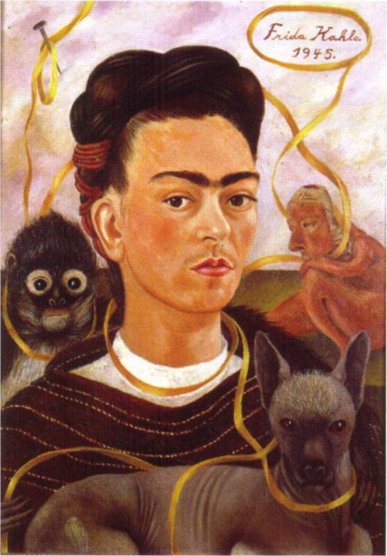 Xoloitzcuintli,Diego Rivera,Frida Kahlo,art