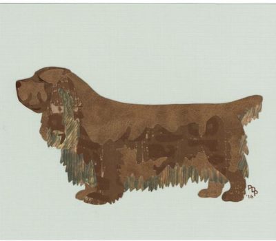 Sussex Spaniel,Bean,Stump,Westminster Kennel Club Dog Show,Best in Show,Baron c. Bylandt,Beau Mouvement de la Queue!