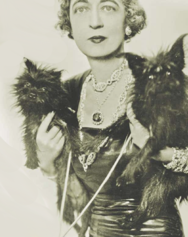 Affenpinscher, Evalyn Walsh McLean,Hope Diamond,Mrs. Bessie Mally