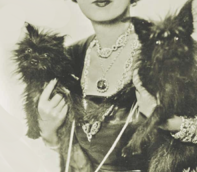 Affenpinscher, Evalyn Walsh McLean,Hope Diamond,Mrs. Bessie Mally