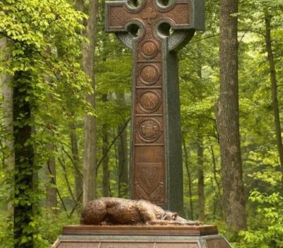 Irish Wolfhound,monument,Civil War,Irish Brigade,William Rudolph O’Donovan,Father William Corby,General Daniel E. Sickles,Gettysburg