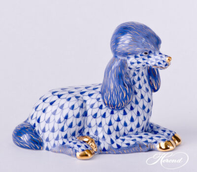 Poodle, blue, color