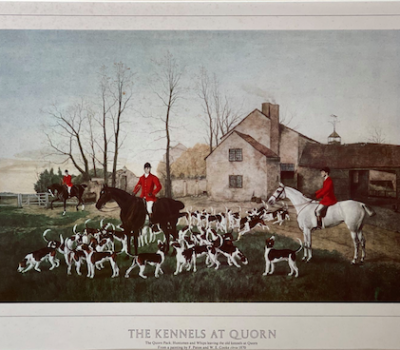 Foxhounds,fox hunting, Quorn pack,Thomas Boothby,Hugo Meynell