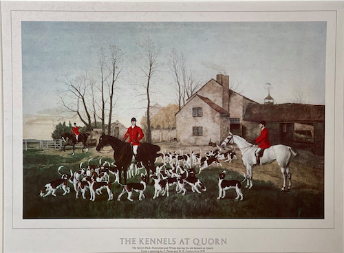 Foxhounds,fox hunting, Quorn pack,Thomas Boothby,Hugo Meynell
