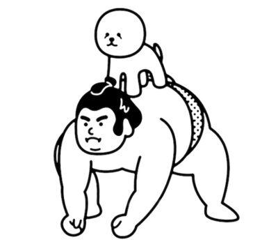 sumo wrestling, Bichon Frise, Sumo,illustrations, art