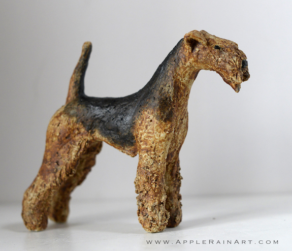 Lakeland Terrier,front,structure