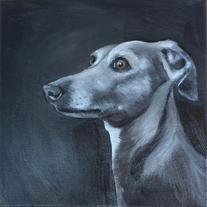"Gianna" - Entry in National Purebred Dog Day Fine Art ...