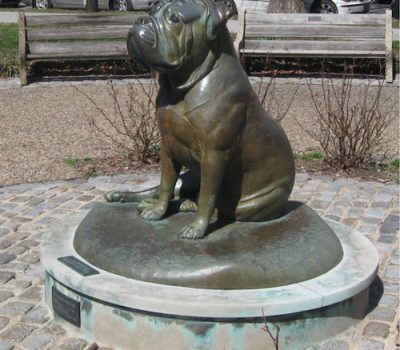 Bullmastiff, statue, art