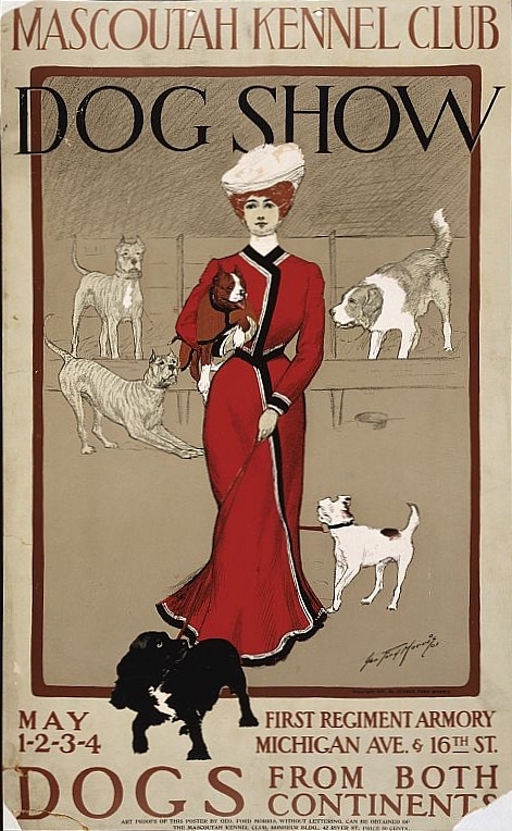 Dog Show, Bull Terrier,P.H. Bryson