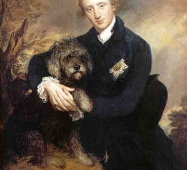 Bearded Collie, Henry Douglas-Scott, 3rd Duke of Buccleuch,art,Thomas Gainsborough