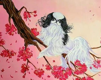 Japanese Chin,Commodore Matthew Perry, Miako,Shimoda,Tokugawa shogunate