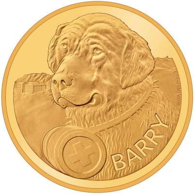 Saint Bernard, Barry, coin