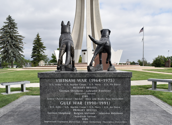 War Dog, military dog, War Dog Memorial Colorado,