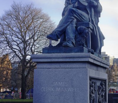 James Clerk Maxwell, Dandie Dinmont Terrier, sculpture, scientist