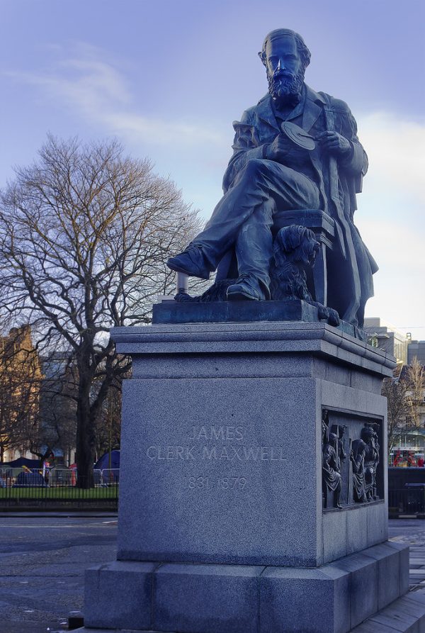James Clerk Maxwell, Dandie Dinmont Terrier, sculpture, scientist
