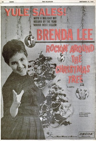 Brenda Lee, Rockin' Around the Christmas Tree, music, Poodle