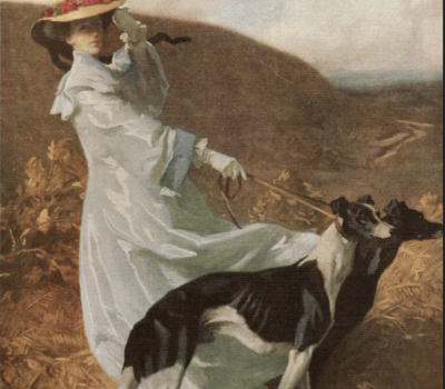 Glyn Philpot, Greyhound, art, Katharine Furse,Charles Wellington Furse