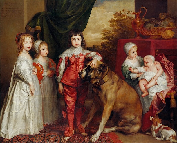 Lyme Mastiff, Mastiff, art, Sir Anthony van Dyck, Sir Piers Legh,